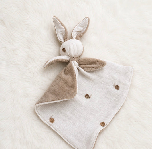 Doudou Lapin Escargot