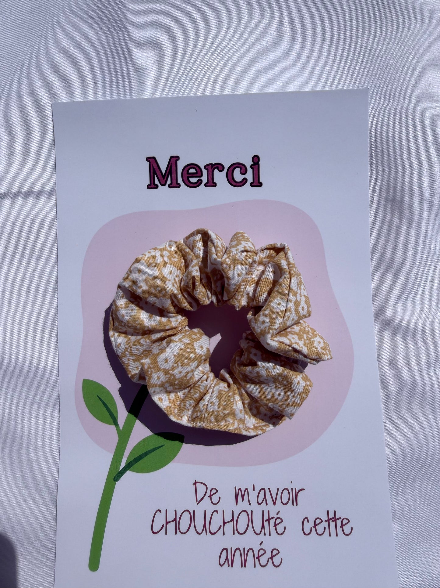 carte à chouchou madeleine