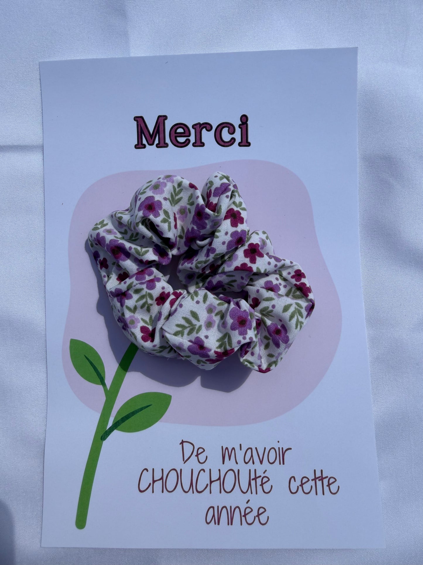carte à chouchou myrtille
